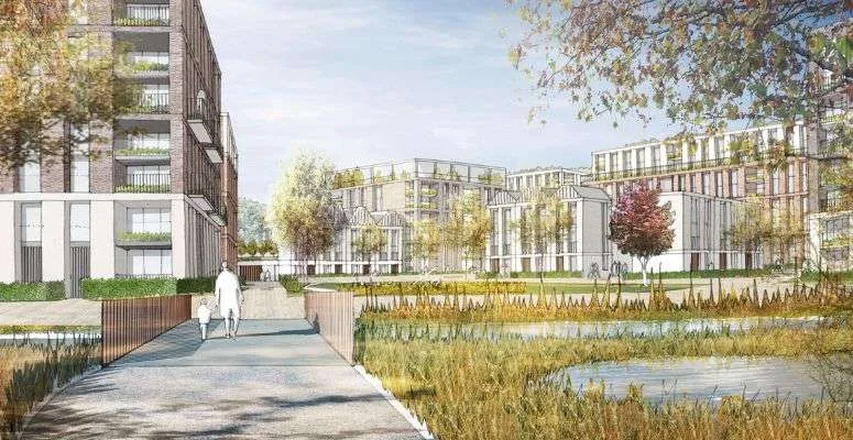 Multi-million London housing scheme to include open green spaces