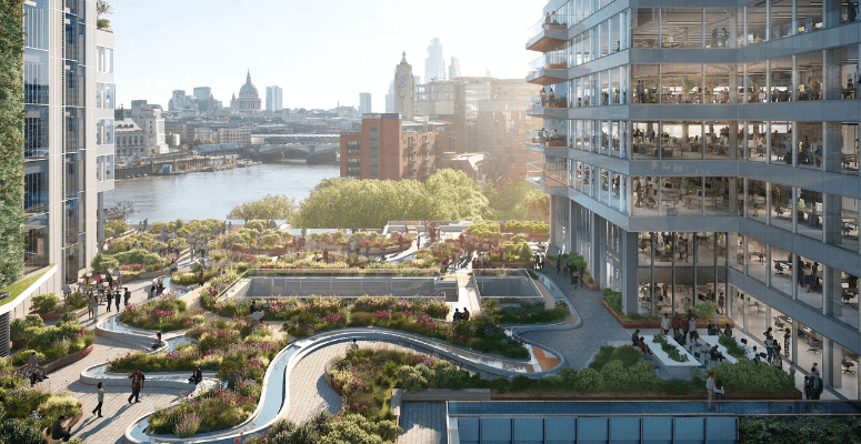 ‘Major’ green redevelopment of ITV Studios’ South Bank site approved
