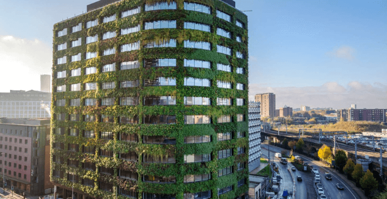 Europe’s largest living wall reaches practical completion