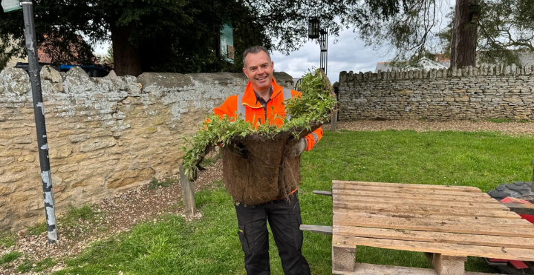 George Davies Turf supports local schools for Wildflower Week