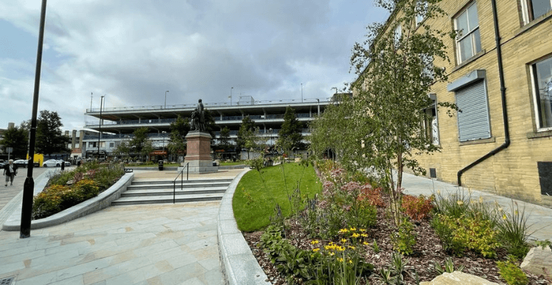 Green-tech helps Bradford Council create network of rain gardens to reduce flooding