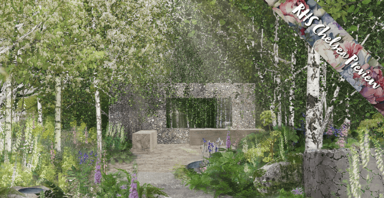 Japanese inspired show garden influenced by the personal experiences of those living with muscle-weakening conditions