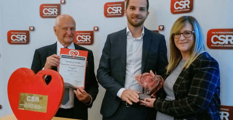 Meadfleet wins gold at the International CSR Excellence Awards 2024