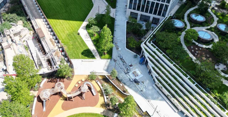 Nine Elms Park phase one opens