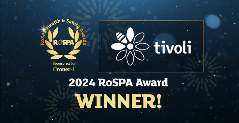 Tivoli awarded 2024 RoSPA President’s Award