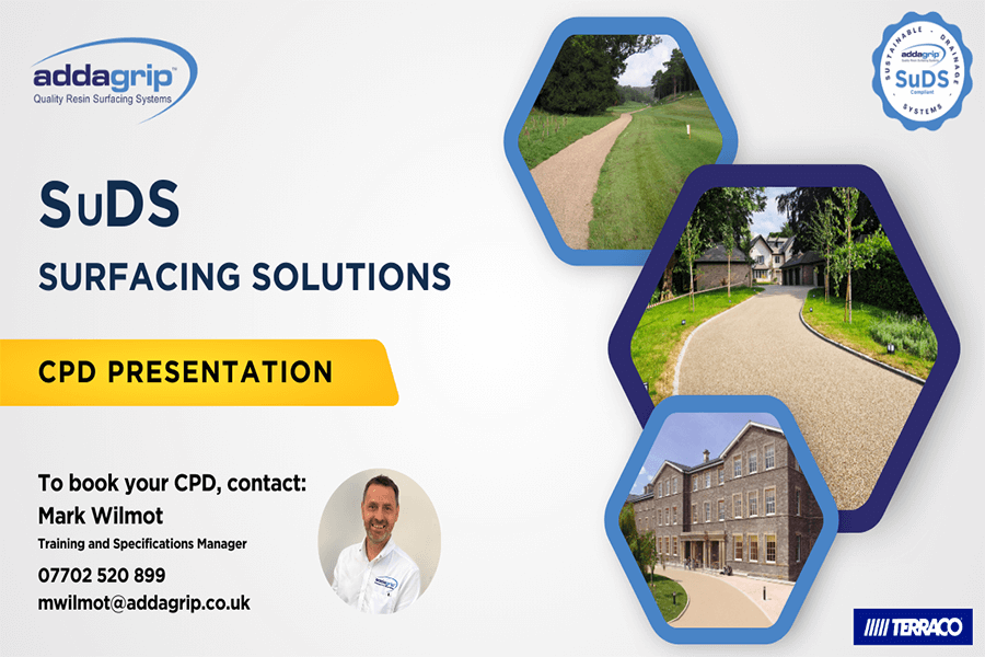 Unlocking the Potential of SuDS Surfacing Solutions with Addagrip Terraco’s CPD Presentation