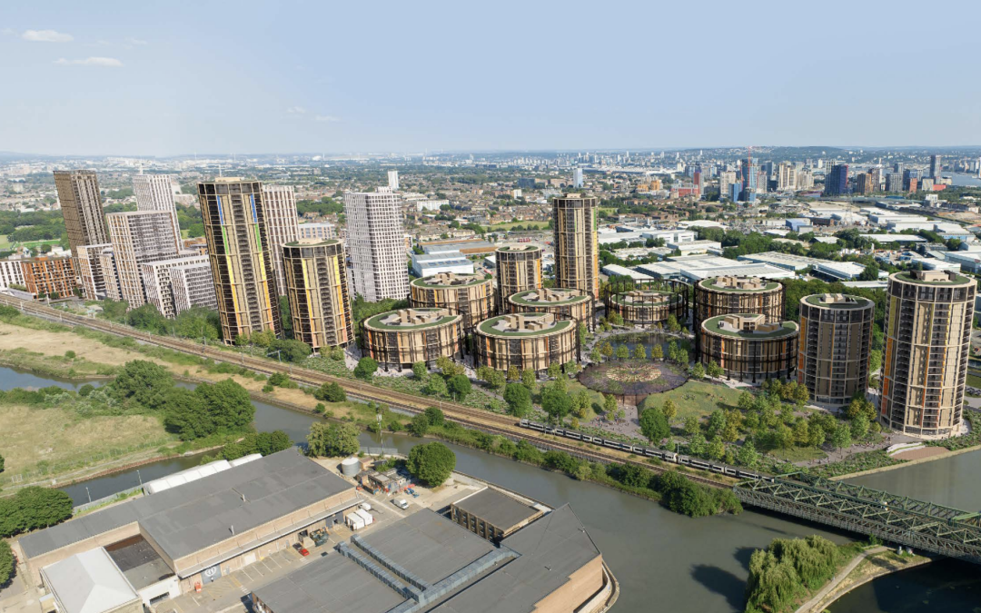 UK’s largest cluster of Victorian gasholders set for refurb