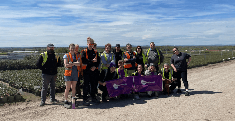 Yorkshire nursery walk nearly 7,000 miles to raise over £1k for charity